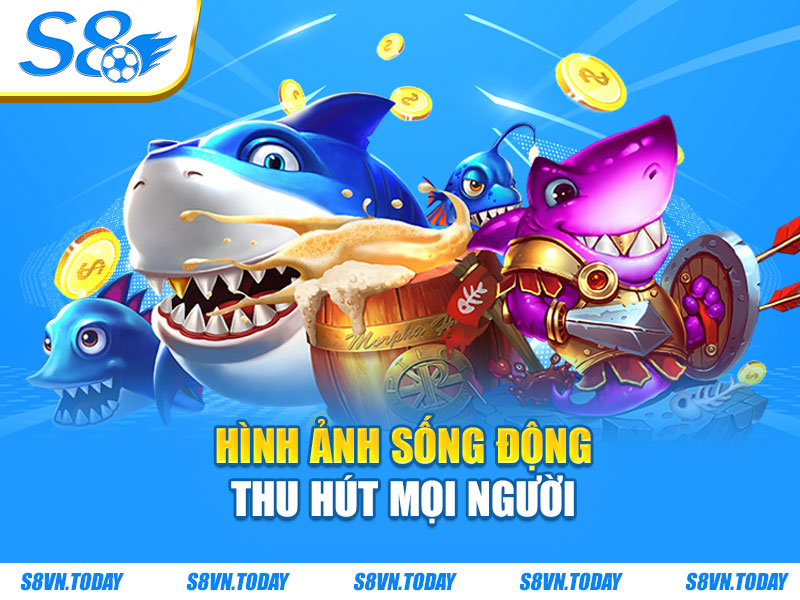 Hình ảnh sống động thu hút mọi người